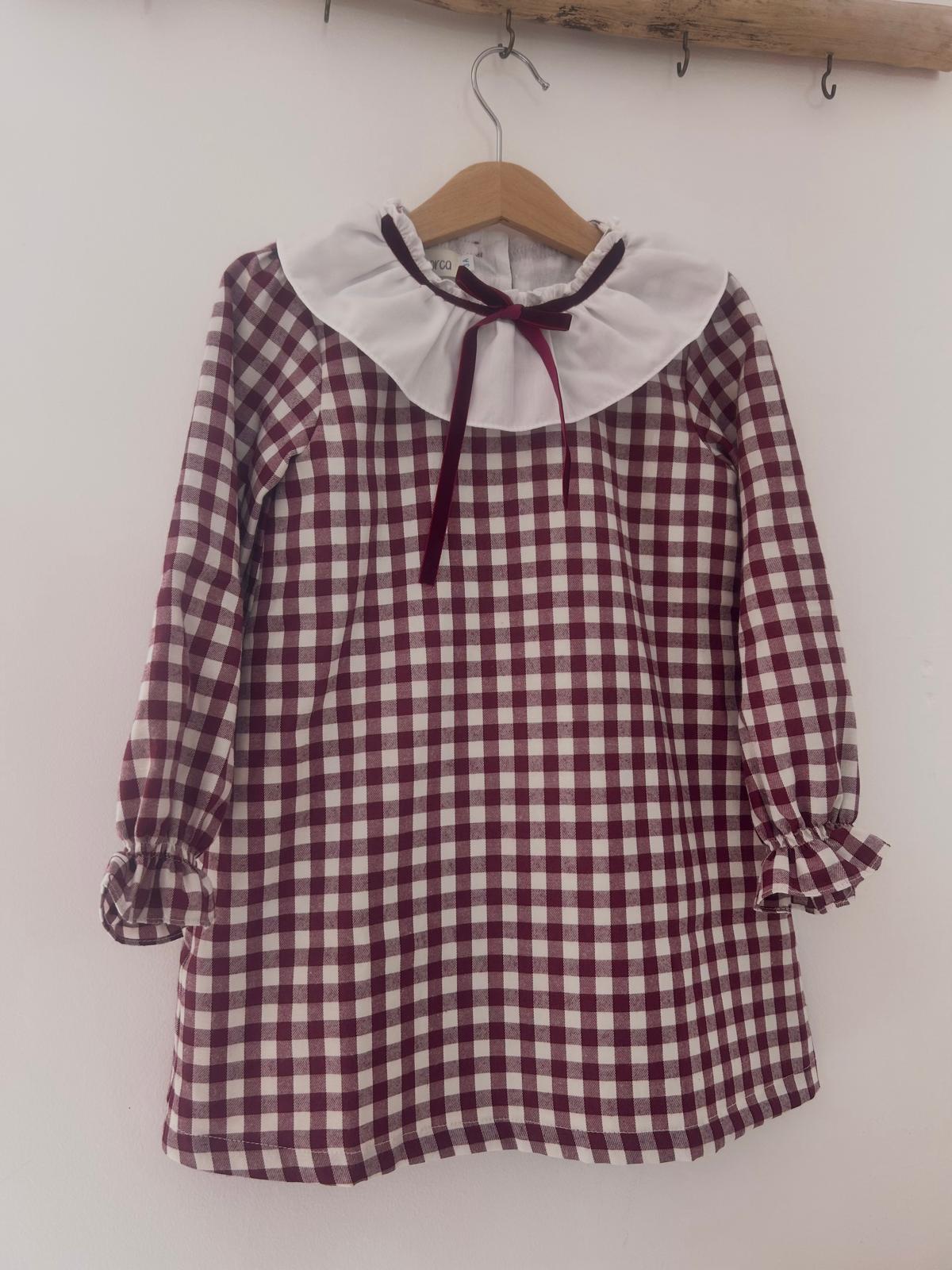VESTIDO VICHY GOLA