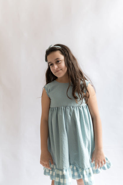 VESTIDO FOLHO XADREZ