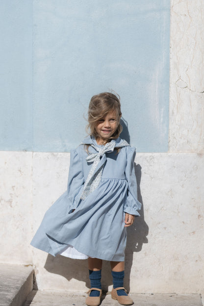 VESTIDO XADREZ CARAPUÇO