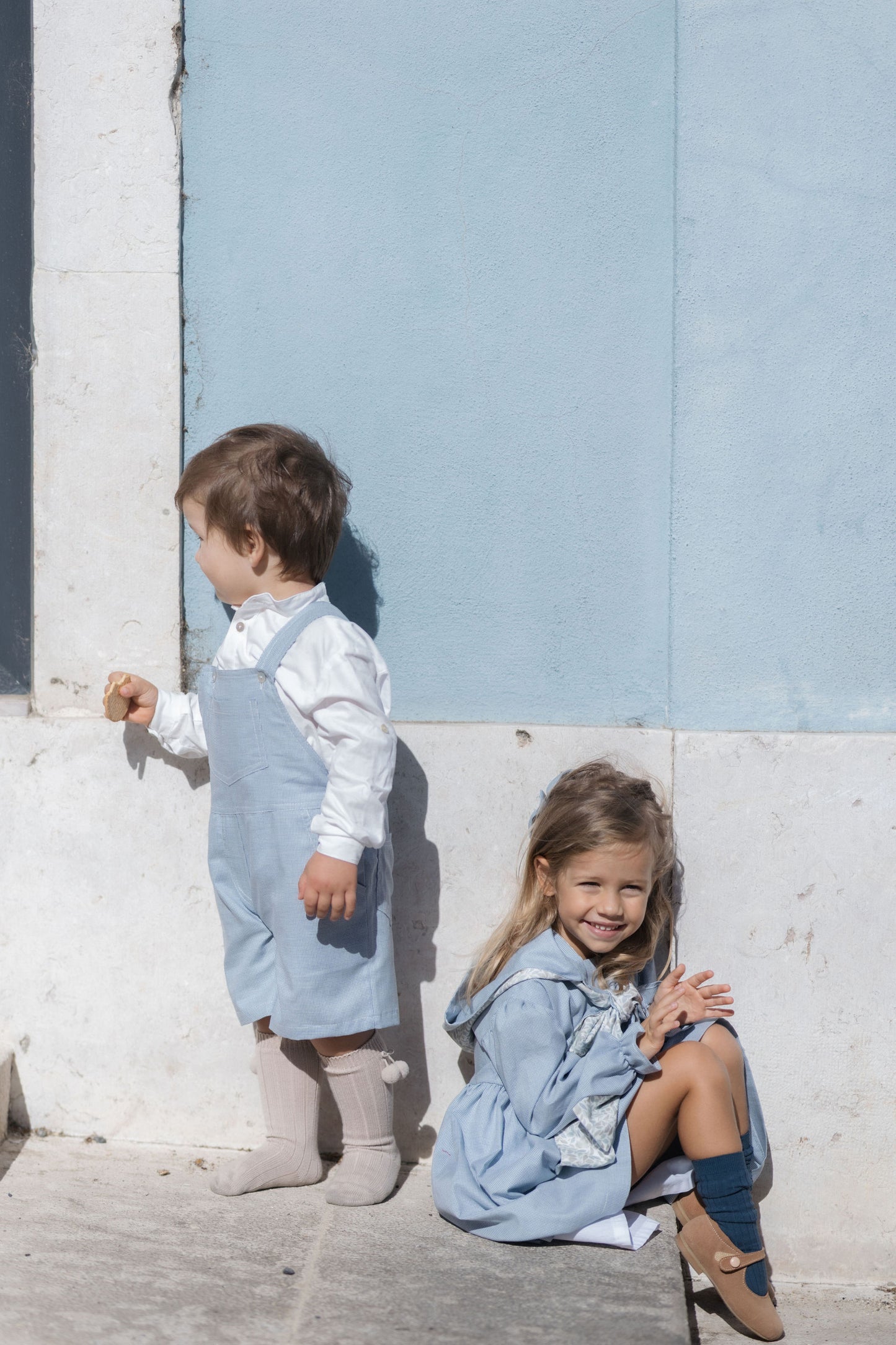 VESTIDO XADREZ CARAPUÇO